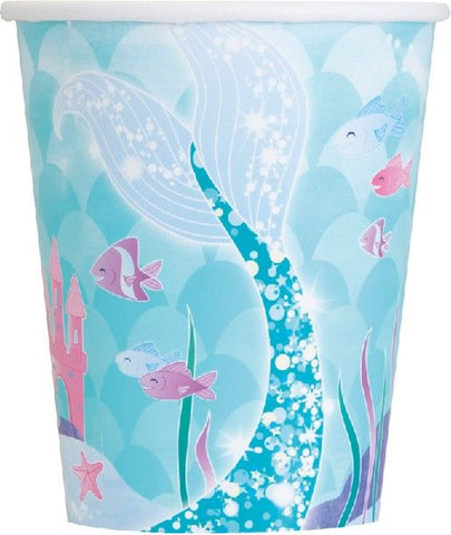 Mermaid Paper Cups