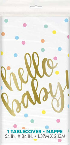 Hello Baby Tablecover