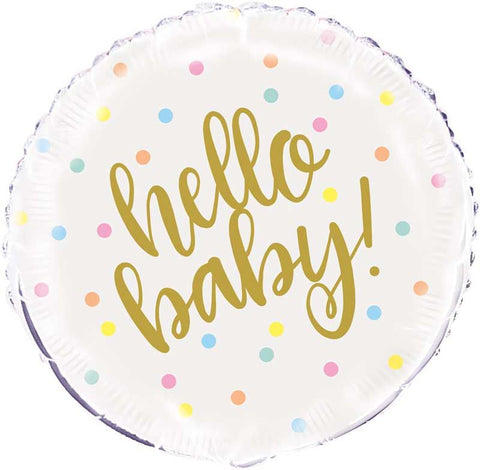 Hello Baby Foil Balloon