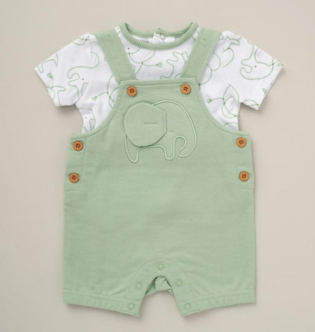 Green Elephant Dungarees