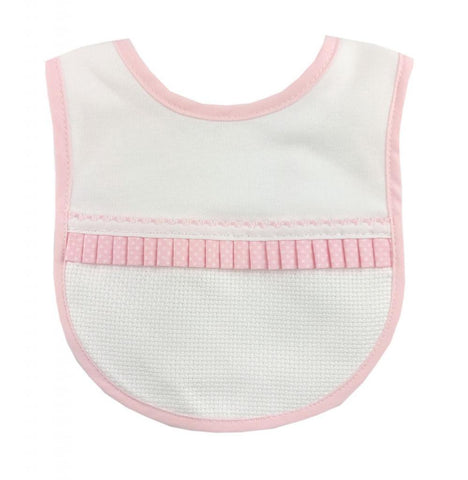 Pink Ruffle Bib by Pex