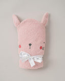 Pink Bunny Hooded Towel