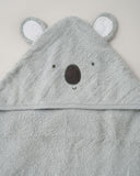 Grey Koala Hooded Towel