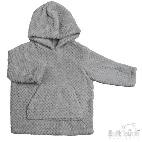 Grey Waffle Hoodie