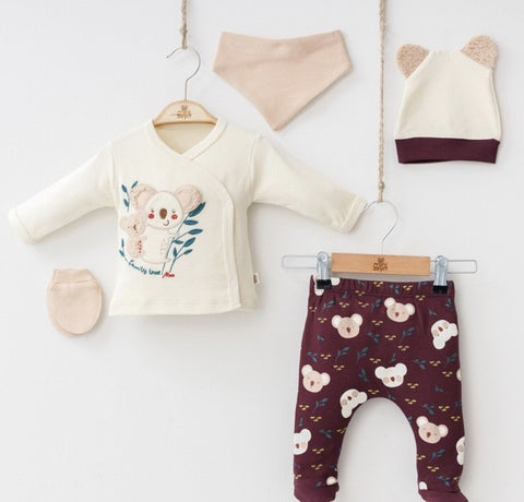 Koala Top & Leggings Set