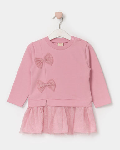 Pink Sweater Tutu Dress