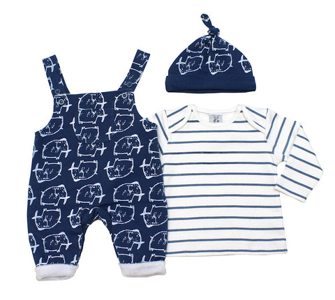 Blue Elephant Dungarees